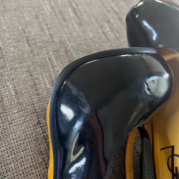 YSL Black Patent leather Ankle Strap Stilletto heels *Needs Repair* - Picture 7 of 10